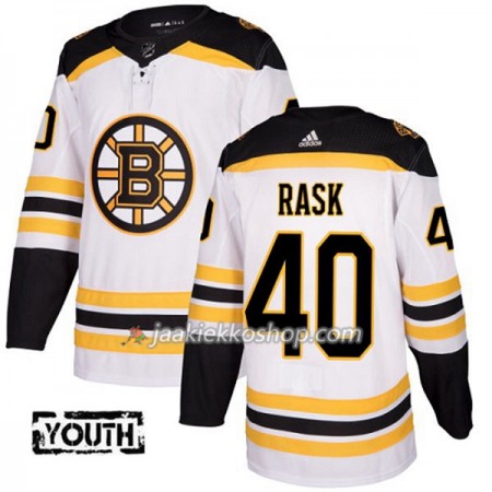 Lapsille NHL Boston Bruins Pelipaita Tuukka Rask 40 Adidas 2017-2018 Valkoinen Authentic